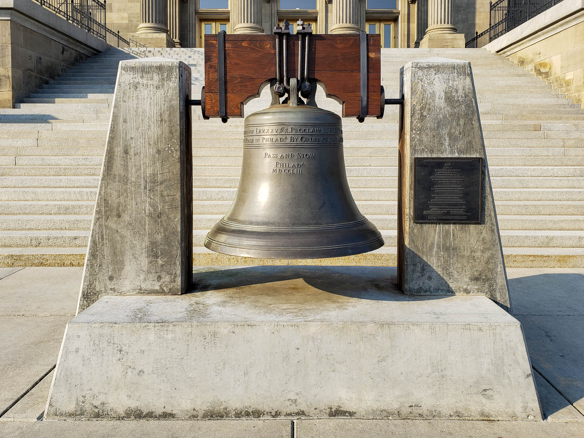 Idaho Liberty Bell replica